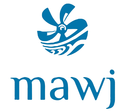 الشعار الرسمي لشركة موج المتخصصة في التكنولوجيا البحرية في قطر